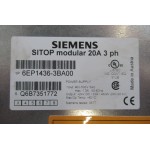 24 Volt  20 A. Siemens 6EP1 436-3BA00. Used.